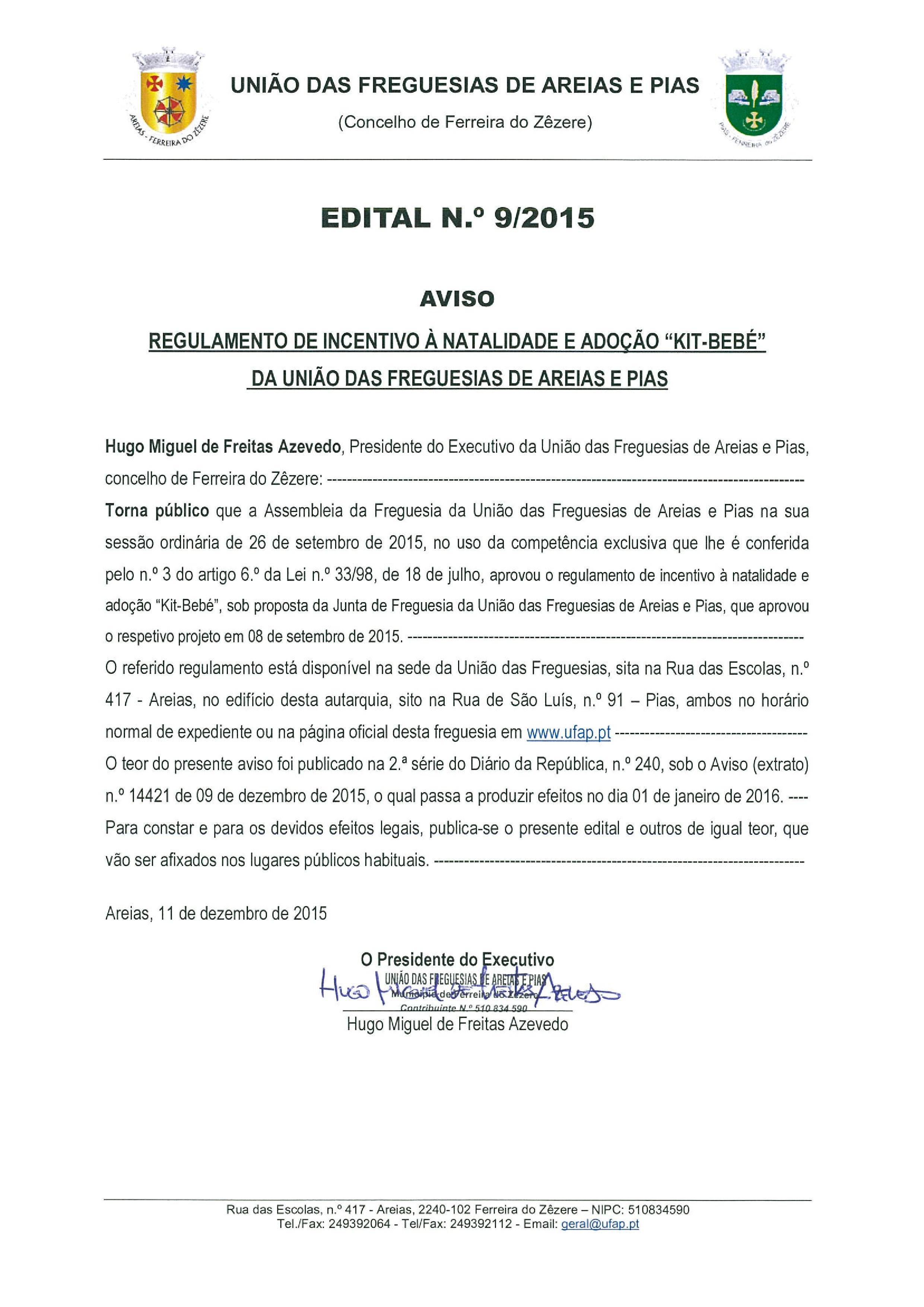edital n. 09 2015