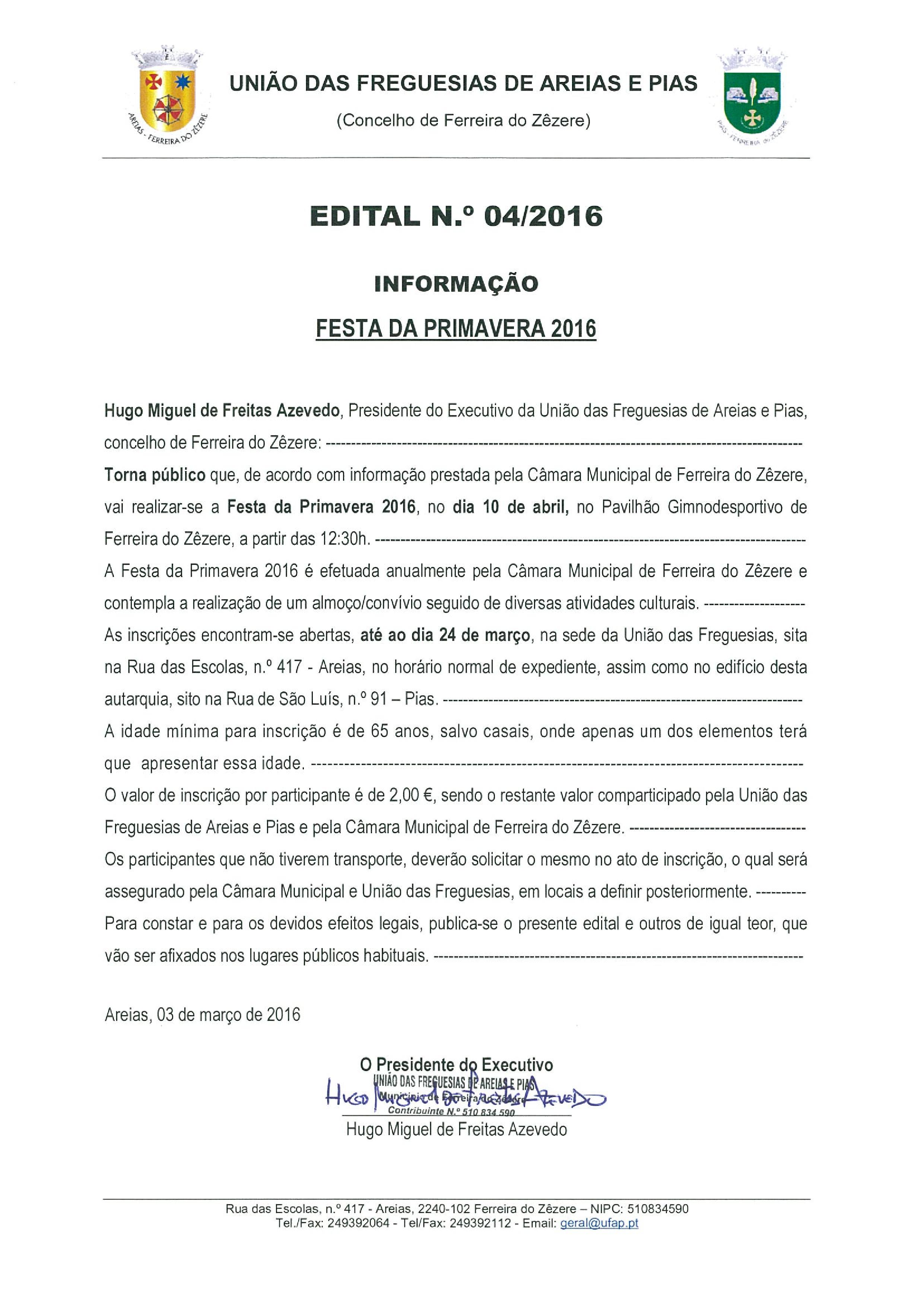 edital n. 04 2016