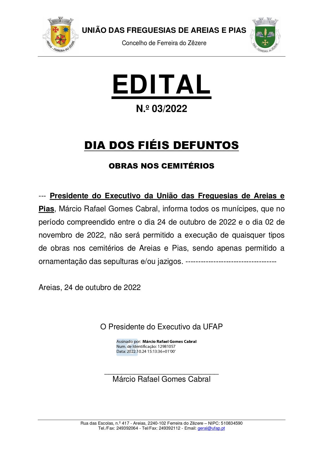 edital 03 2022