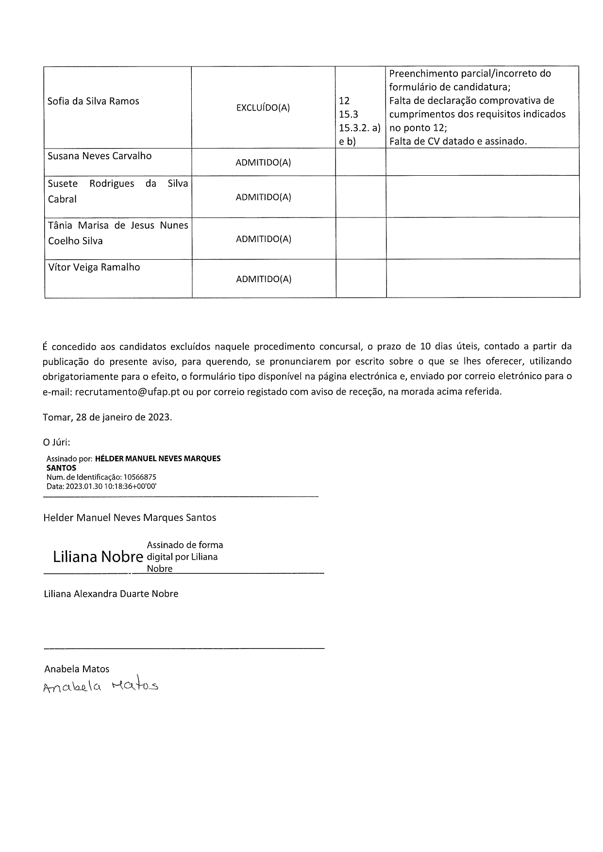 candidatos admitidos e excluidos assistente tecnico 2